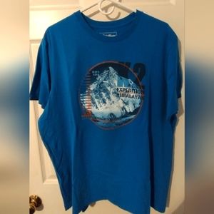 Eddie Bauer K2 Expedition T-shirt, Size XL, Blue
